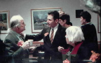 Photo of Charles di Cagno with Dr. Zane